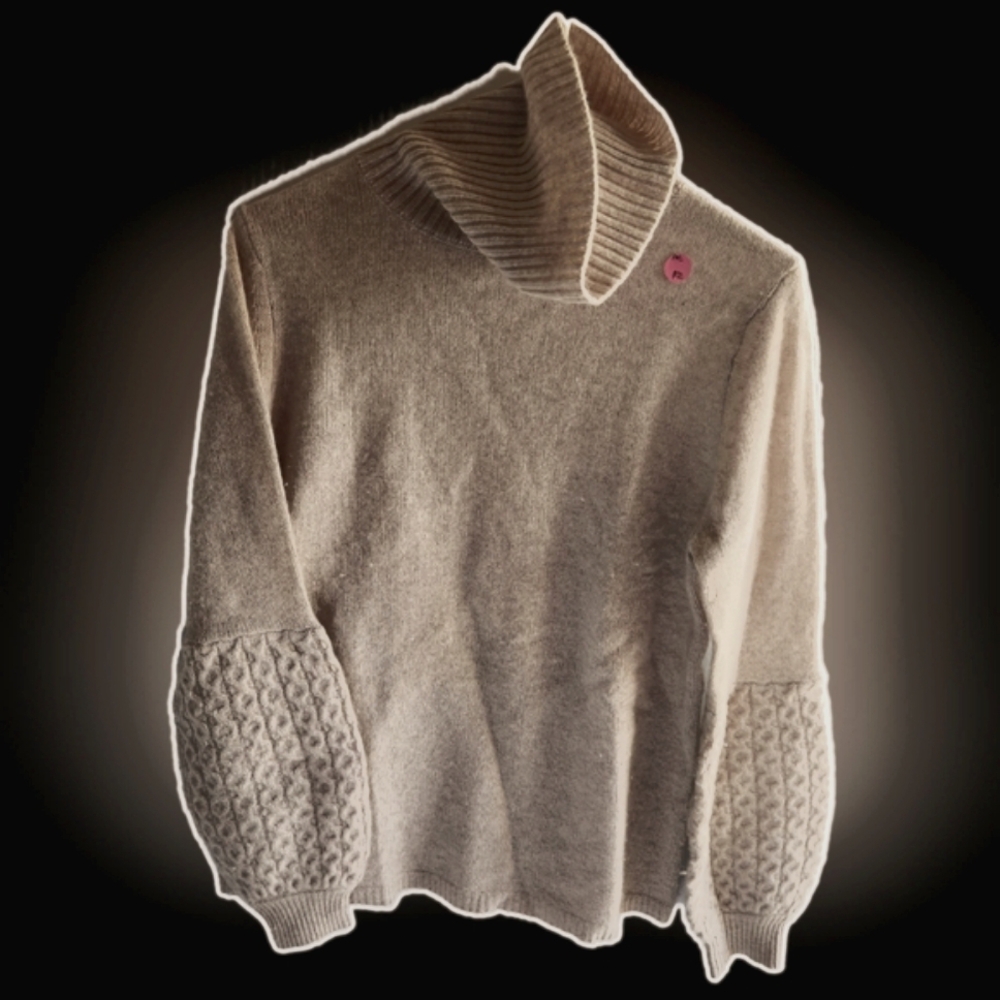 Magashoni Beige Cashmere Sweater S